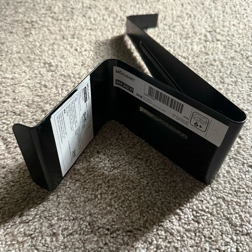 IKEA MOJLIGHET Headset And Tablet Stand - Black